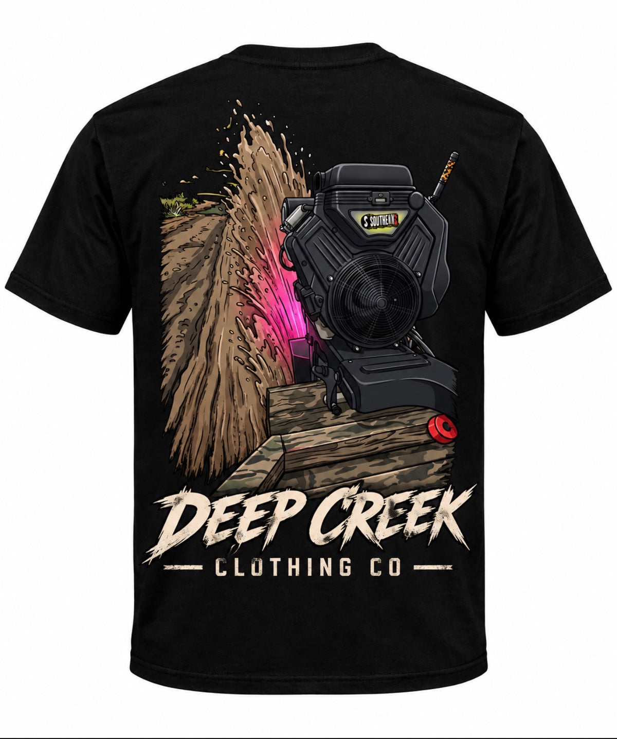 Mud flats tee