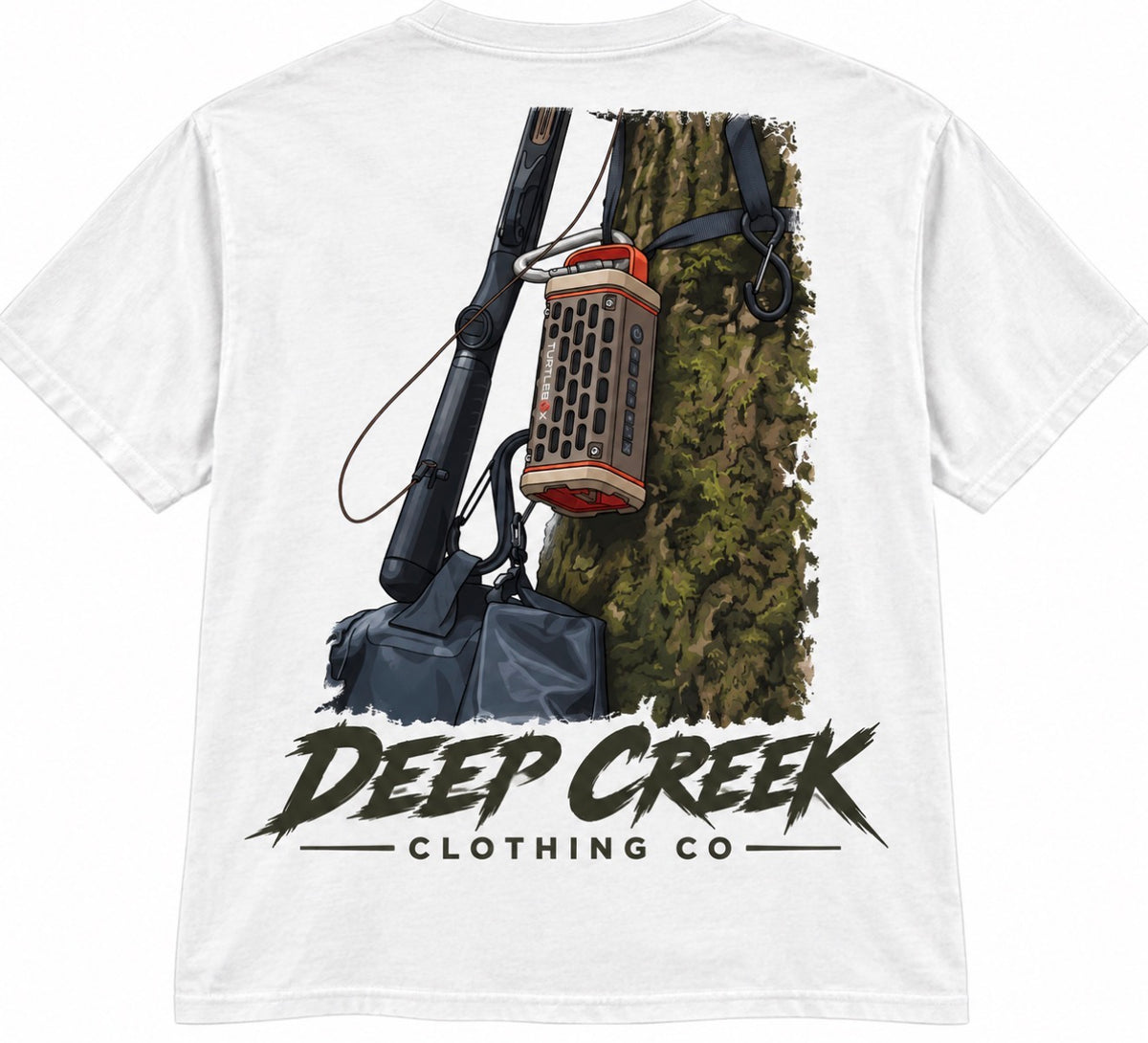 Tree strap tee