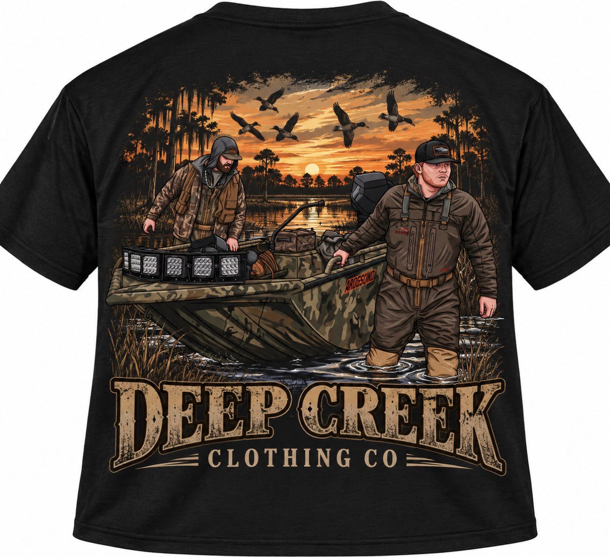 To shallow to run tee